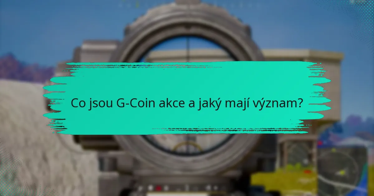 Jak se mohu zúčastnit G-Coin akcí?
