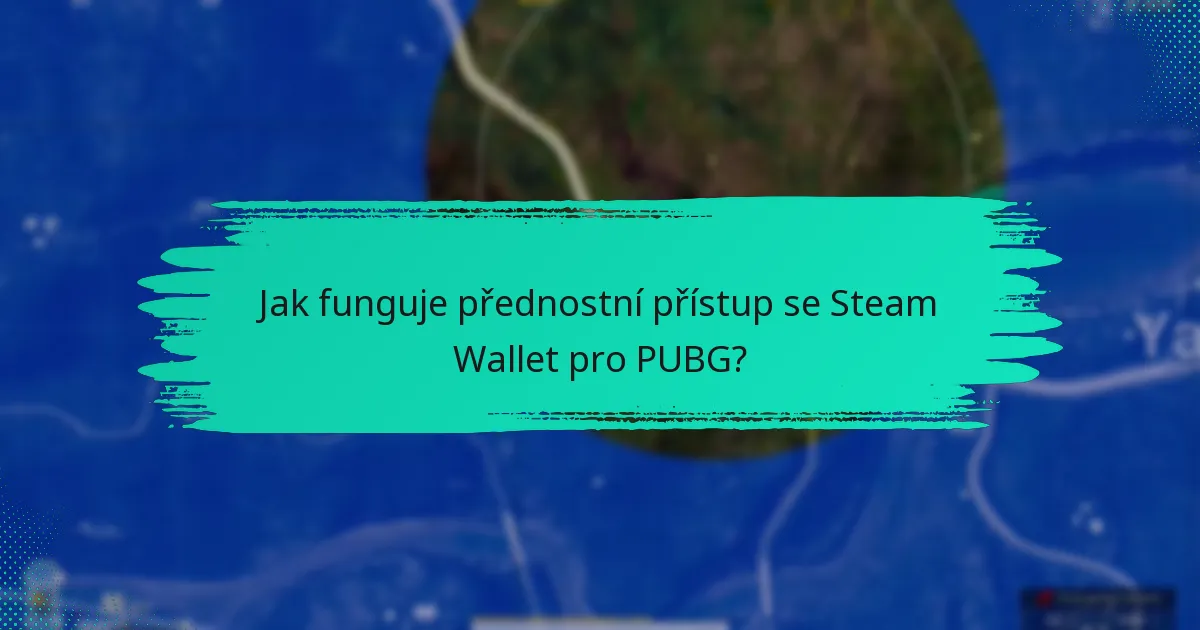 Jak fungují slevy se Steam Wallet pro PUBG?