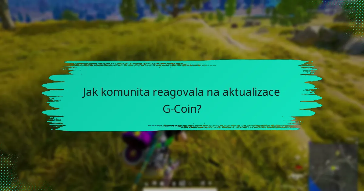 Jaké změny služeb byly implementovány pro G-Coin?