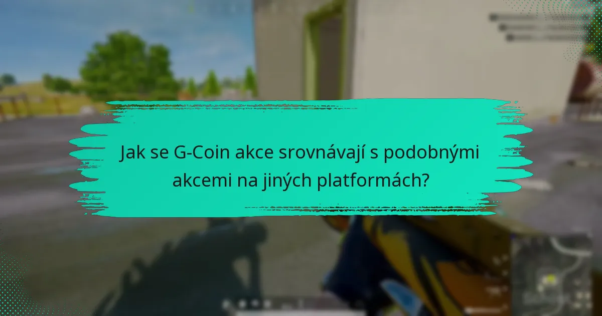 Jaké odměny mohu získat z G-Coin akcí?